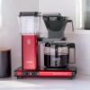 Technivorm Moccamaster 53941 KBGV Select 10-Cup Coffee Maker, Polished Silver, 40 ounce, 1.25l(Candy Apple Red)