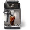 Philips 5500 Series Fully Automatic Espresso Machine, LatteGo Milk System, Integrated Grinder, 20 Hot & Iced Coffee Pre-Sets, Quick Start, SilentBrew, 15-Bar Pressure, Black Chrome (EP5544/94)(Black  chromed)