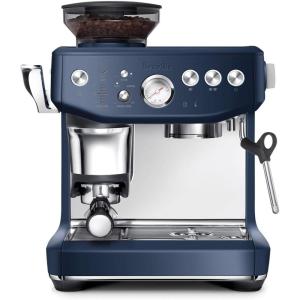 Breville Barista Express Impress BES876BST, Black Stainless Steel(Damson Blue)