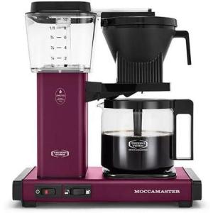 Technivorm Moccamaster 53941 KBGV Select 10-Cup Coffee Maker, Polished Silver, 40 ounce, 1.25l(Beetroot)