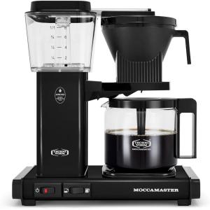 Technivorm Moccamaster 53941 KBGV Select 10-Cup Coffee Maker, Polished Silver, 40 ounce, 1.25l(Black)