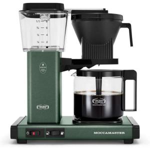 Technivorm Moccamaster 53941 KBGV Select 10-Cup Coffee Maker, Polished Silver, 40 ounce, 1.25l(Juinper)