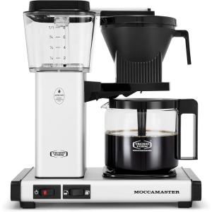 Technivorm Moccamaster 53941 KBGV Select 10-Cup Coffee Maker, Polished Silver, 40 ounce, 1.25l(Matte Silver)