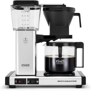 Technivorm Moccamaster 53941 KBGV Select 10-Cup Coffee Maker, Polished Silver, 40 ounce, 1.25l(Polished Silver)