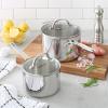 Sur La Table Signature Stainless Steel Saucepan(Stainless Steel)