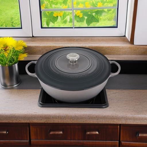 imageLe Creuset 75 Quart Signature Chefs Oven ShallotOyster
