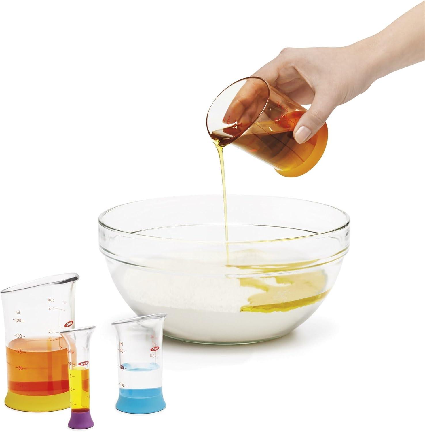imageOXO Good Grips 7Piece Nesting Measuring Beaker Set Multicolored7Piece