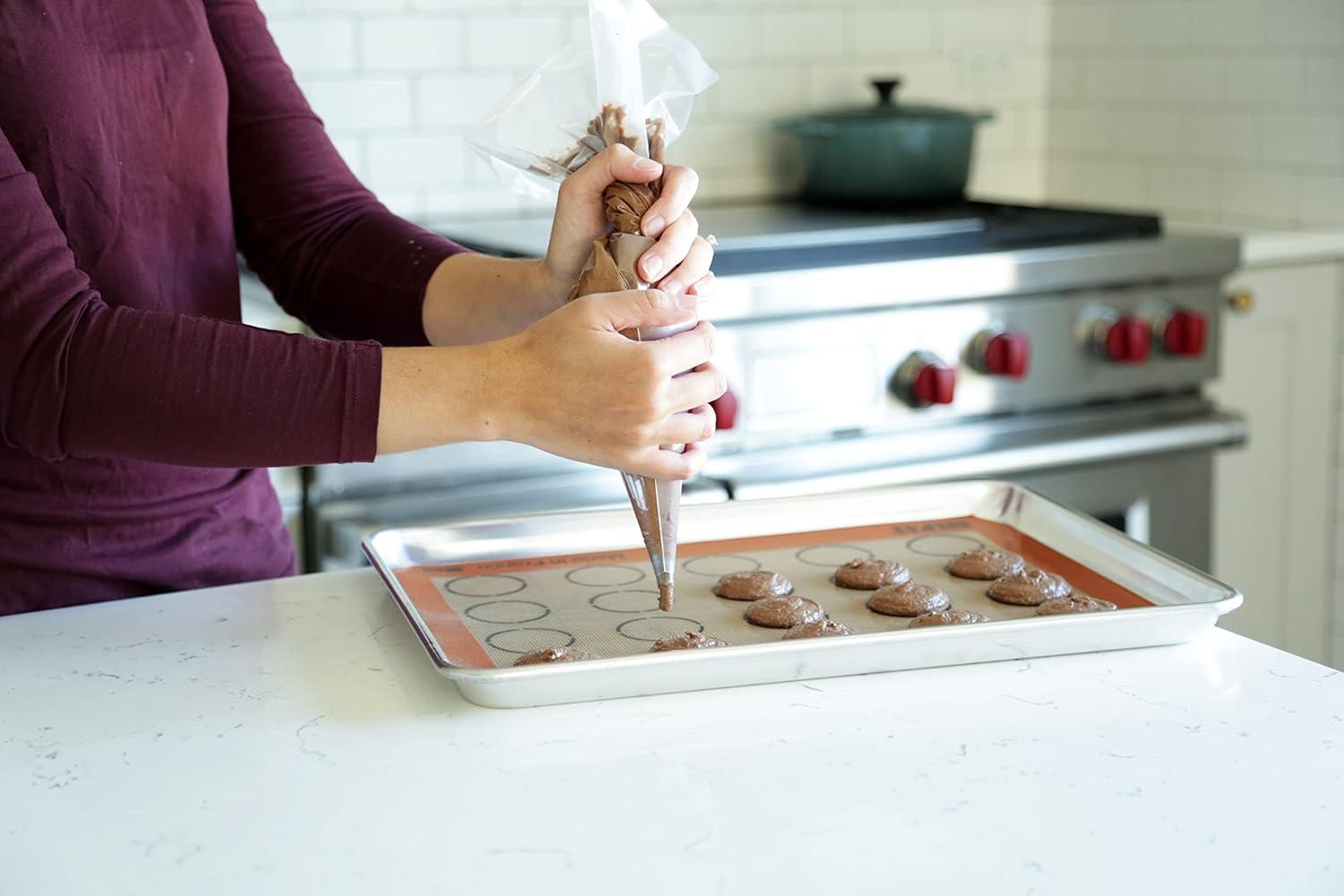 imageSilpat The Original Perfect Cookie NonStick Silicone Baking Mat 1158 x 1612165L x 116W