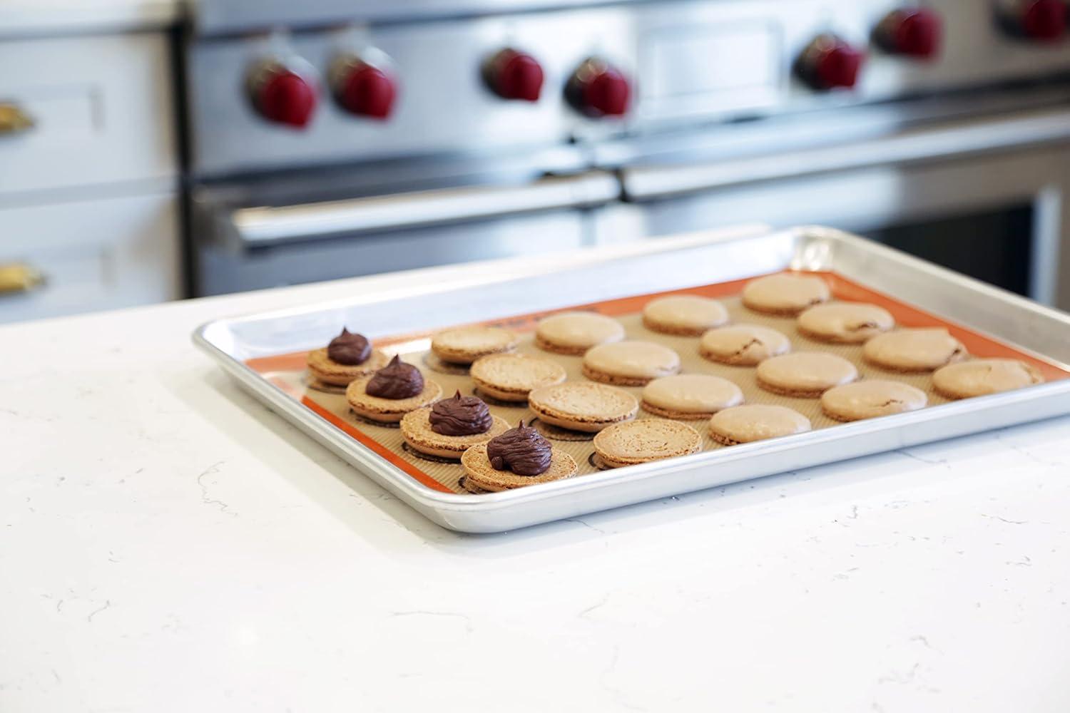 imageSilpat The Original Perfect Cookie NonStick Silicone Baking Mat 1158 x 1612165L x 116W