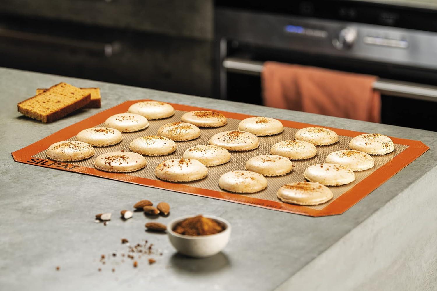 imageSilpat The Original Perfect Cookie NonStick Silicone Baking Mat 1158 x 1612165L x 116W