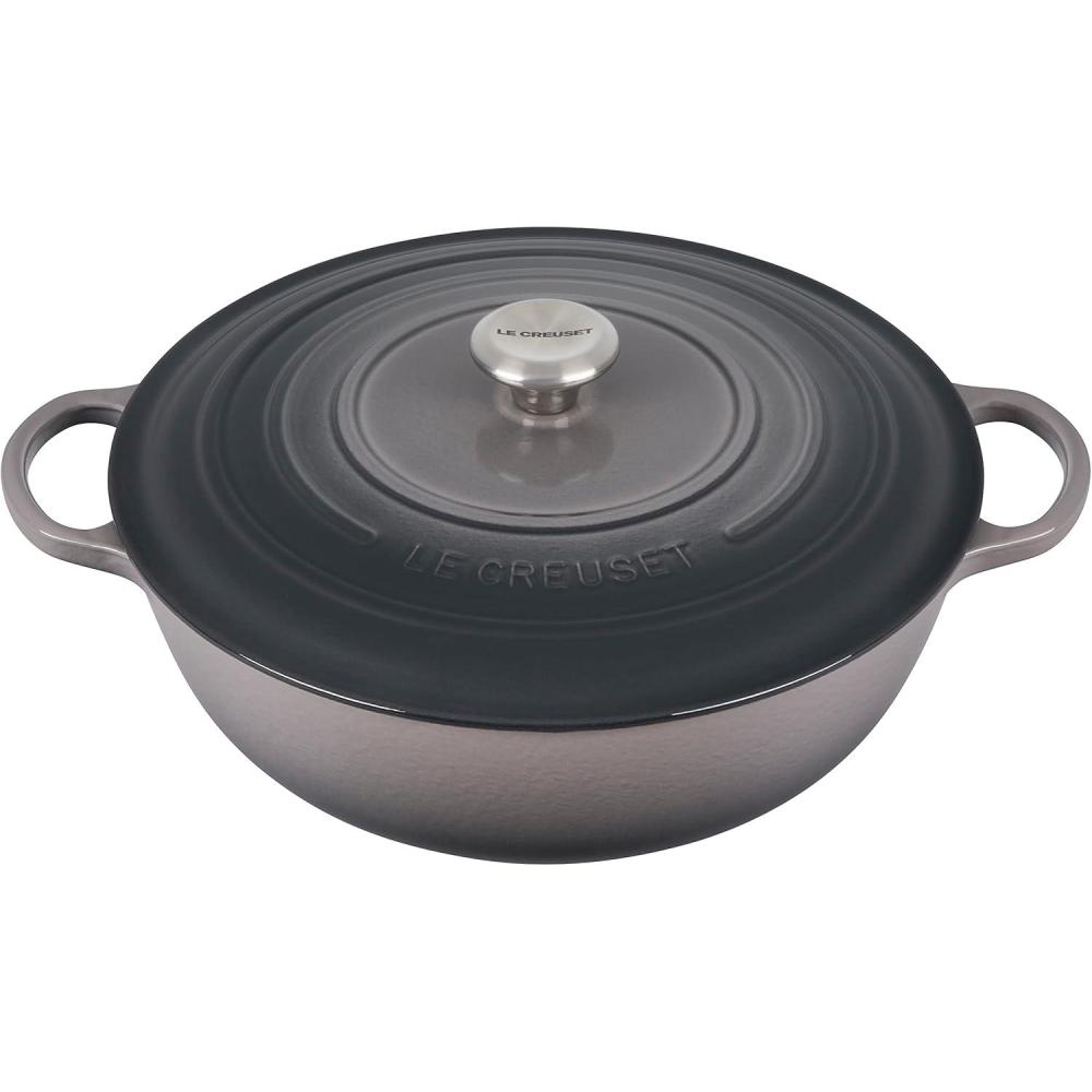 imageLe Creuset 75 Quart Signature Chefs Oven ShallotOyster