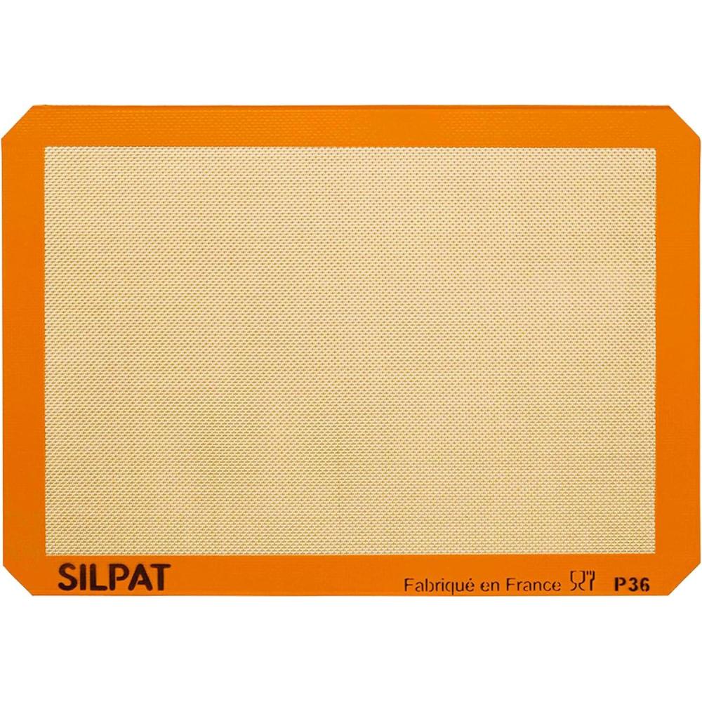 imageSilpat Premium NonStick Silicone Baking Mat 34 Sheet CreamMedium