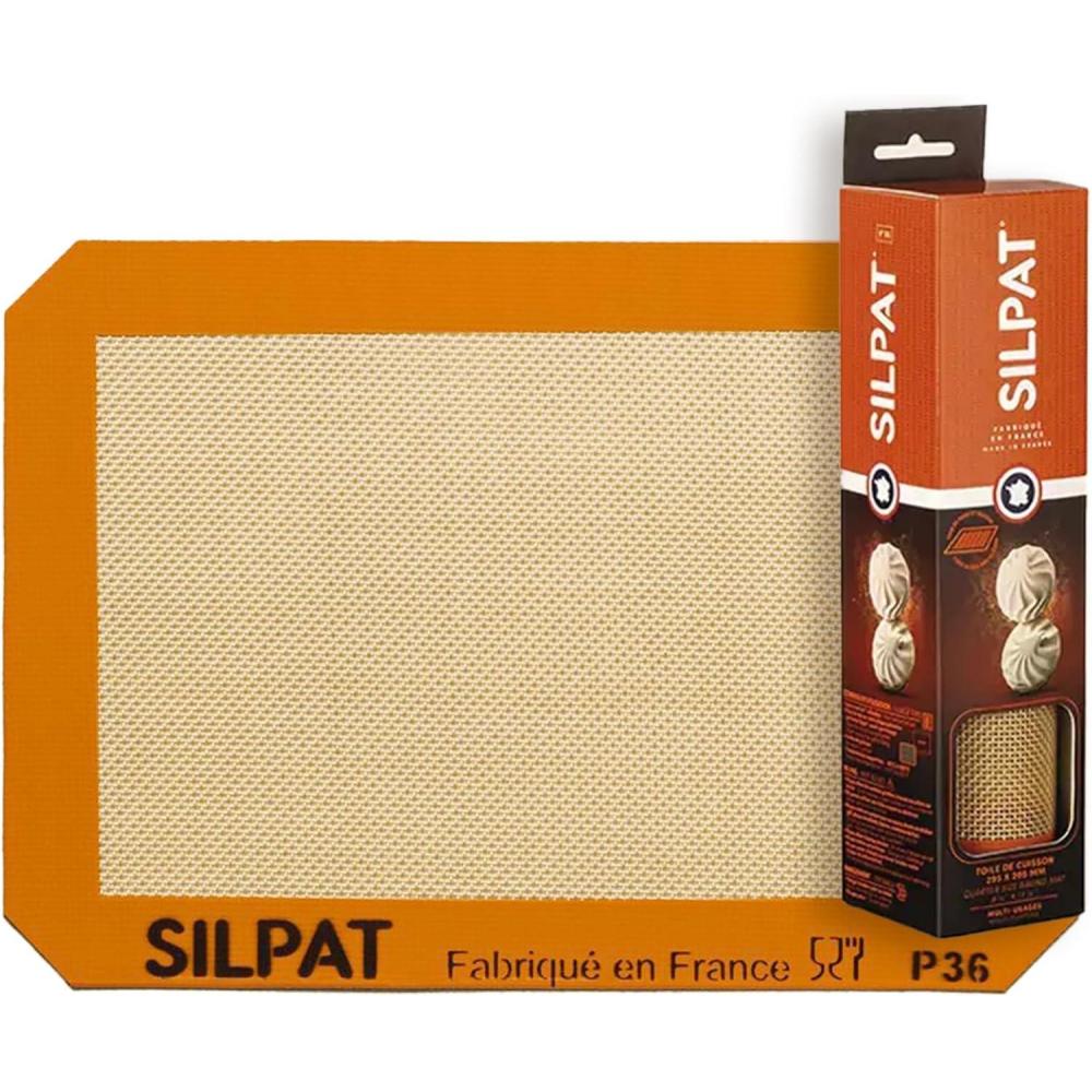 imageSilpat Premium NonStick Silicone Baking Mat 34 Sheet CreamSmall