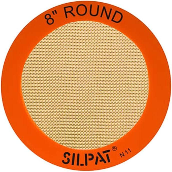 imageSilpat The Original Round Cake Liner NonStick Silicone Baking Mat 98L x 8W