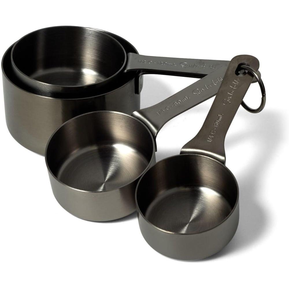 imageSur La Table Black Measuring Cups Set of 4