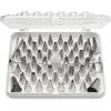 Ateco Cake Decorating Set, 29 Piece, Plastic,(Silver)