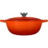 Le Creuset 7.5 Quart Signature Chef’s Oven Shallot(Flame)