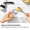 OXO Good Grips 14-Piece Cookie Press Set, Cookie Press with 12 Stainless Steel Disks and Storage Case, Holiday Baking and Everyday Treats, Essential Baking Supplies(100 (Pack of 2))