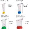 OXO Good Grips 7-Piece Nesting Measuring Beaker Set, Multicolored(4-Piece)