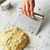Sur La Table Stainless Steel Bench Scraper, Silver