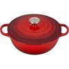 Le Creuset 7.5 Quart Signature Chef’s Oven Shallot(Cerise)