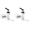 OXO Good Grips 14-Piece Cookie Press Set, Cookie Press with 12 Stainless Steel Disks and Storage Case, Holiday Baking and Everyday Treats, Essential Baking Supplies(100 (Pack of 2))