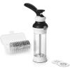 OXO Good Grips 14-Piece Cookie Press Set, Cookie Press with 12 Stainless Steel Disks and Storage Case, Holiday Baking and Everyday Treats, Essential Baking Supplies(100)