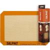 Silpat Premium Non-Stick Silicone Baking Mat, 3/4 Sheet, Cream(Small)