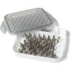 Sur La Table 60-Piece Decorating Tip Set, Silver