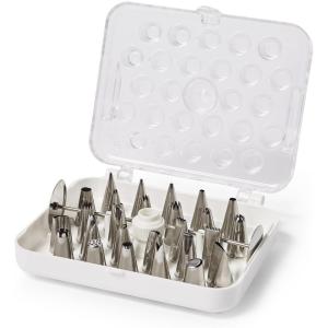 Ateco Cake Decorating Set, 29 Piece, Plastic,(Silver)