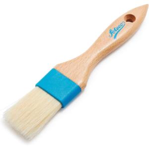 Ateco Pastry Brush, 1″ Wide, White(1″ Flat Composite Ferrule)