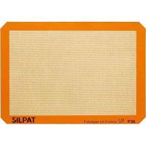 Silpat Premium Non-Stick Silicone Baking Mat, 3/4 Sheet, Cream(Medium)