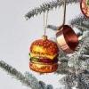 Sur La Table Cheeseburger Glass Ornament