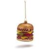 Sur La Table Cheeseburger Glass Ornament