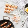 Sur La Table Porcelain Egg Crate, White