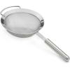 Sur La Table Stainless Steel Sieve – 7″ Fine Mesh Strainer with Weighted Ergonomic Handle – 18/8 Non-Corrosive Metal for Sifting, Rinsing & Straining