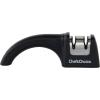Chef’s Choice 4640100Chef’sChoice 464 Pronto Diamond Hone Manual Knife Sharpener For Serrated and Straight Knives Diamond Abrasives Easy and Secure Grip Compact Design Made in USA, 2-Stage, Black
