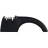 Chef’s Choice 4640100Chef’sChoice 464 Pronto Diamond Hone Manual Knife Sharpener For Serrated and Straight Knives Diamond Abrasives Easy and Secure Grip Compact Design Made in USA, 2-Stage, Black