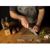 Shun Premier Blonde 8″ Chef’s Knife, Handcrafted Japanese Kitchen Knife for Professional and Home Chefs, VG-MAX Core with Damascus Stainless Steel Cladding, Pakkawood Handle(Brown)