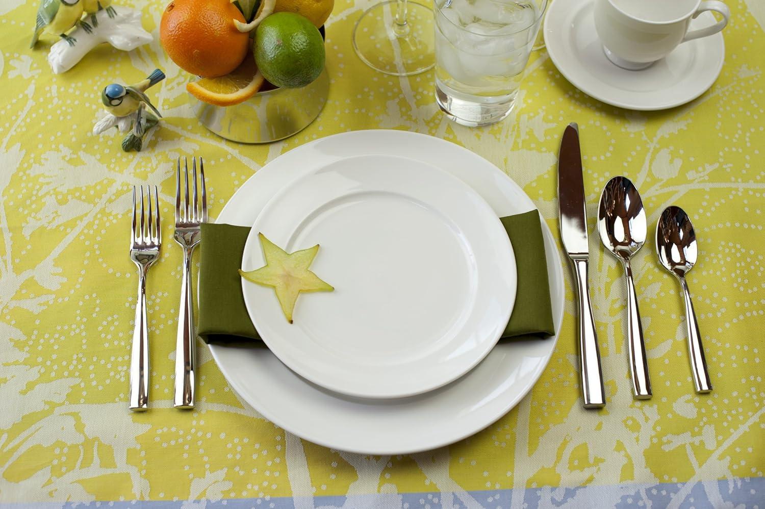 imageFortessa Lucca Faceted 1810 Stainless Steel Flatware Serving Spoon 9InchLucca