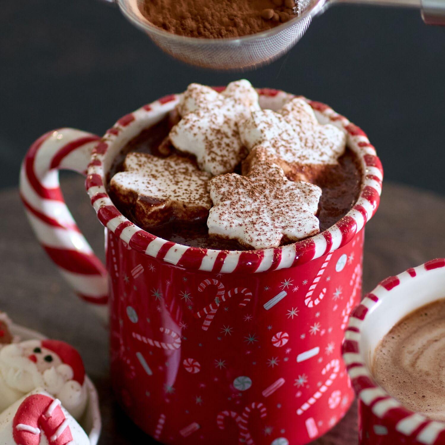 imageSur La Table Mini Snowflake Marshmallows White