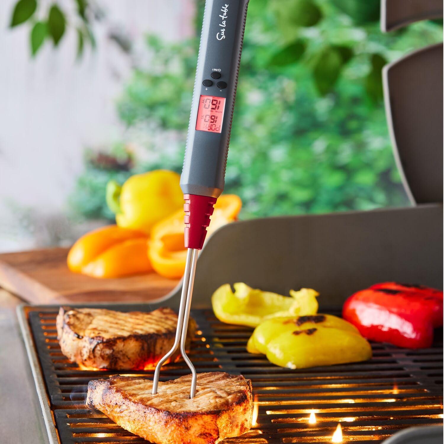 imageSur La Table Thermocouple BBQ Fork Black
