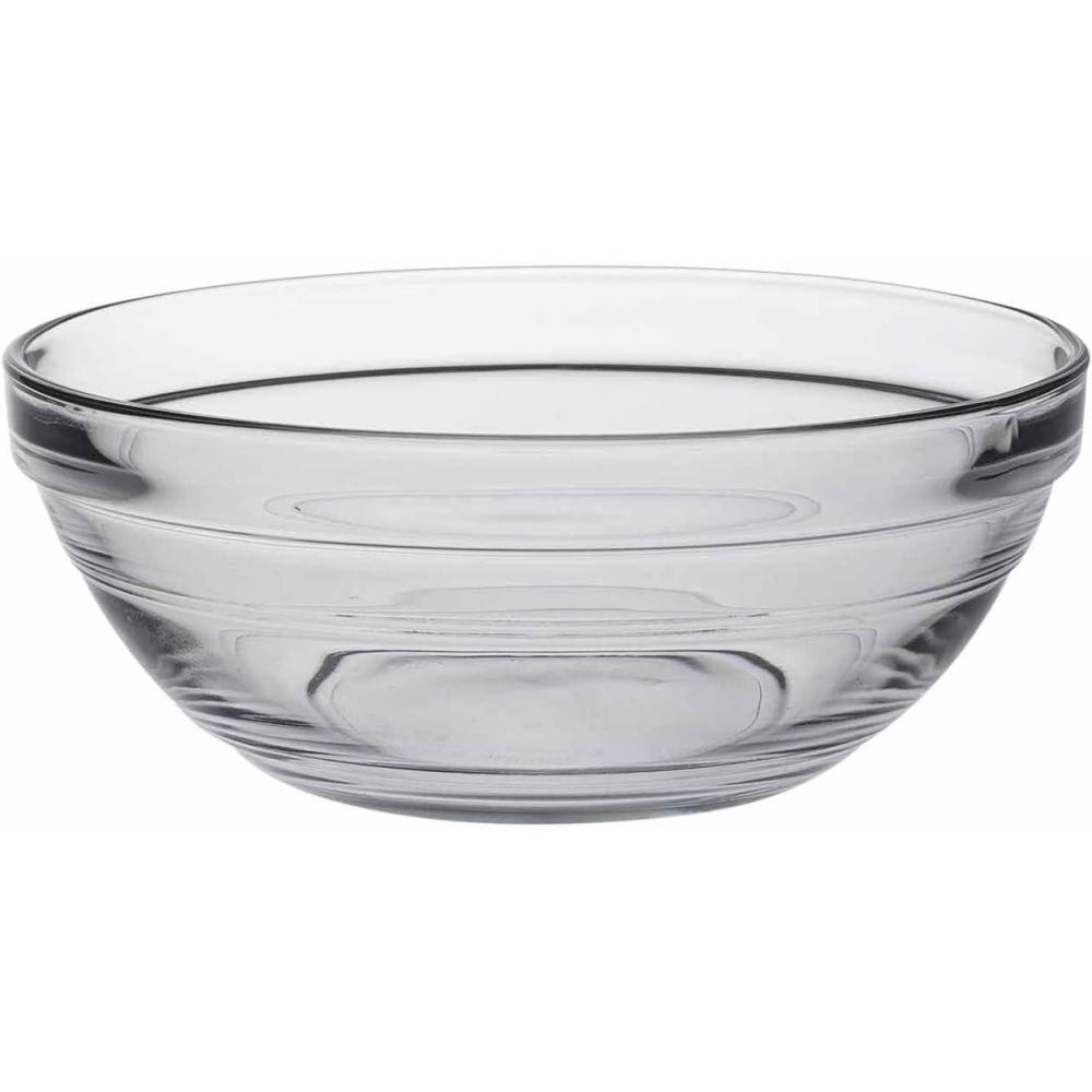 imageDuralex Le Gigogne Stackable Clear Bowl 1 Quart 32 Ounces Set of 6