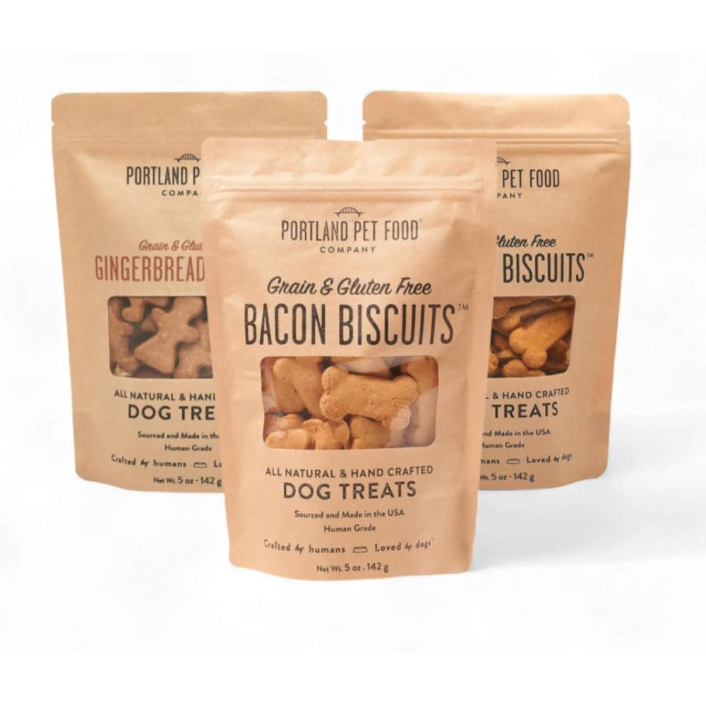 imagePortland Pet Food Company Pumpkin Dog Treats Healthy Biscuits for Small Medium amp Large Dogs  GrainFree HumanGrade All Natural Cookies Snacks amp Puppy Training Treats  Made in The USA  5 ozVariety