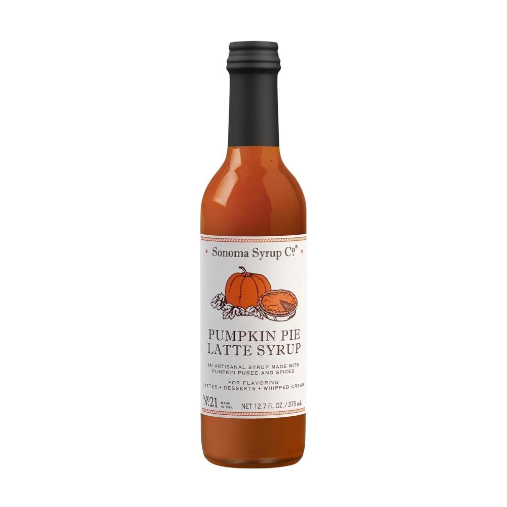 imageSonoma Syrup Co Lavender Infused Simple Syrup 127 fl oz  for Coffee Cocktails and Cooking  Hand Crafted in the USAPumpkin Pie