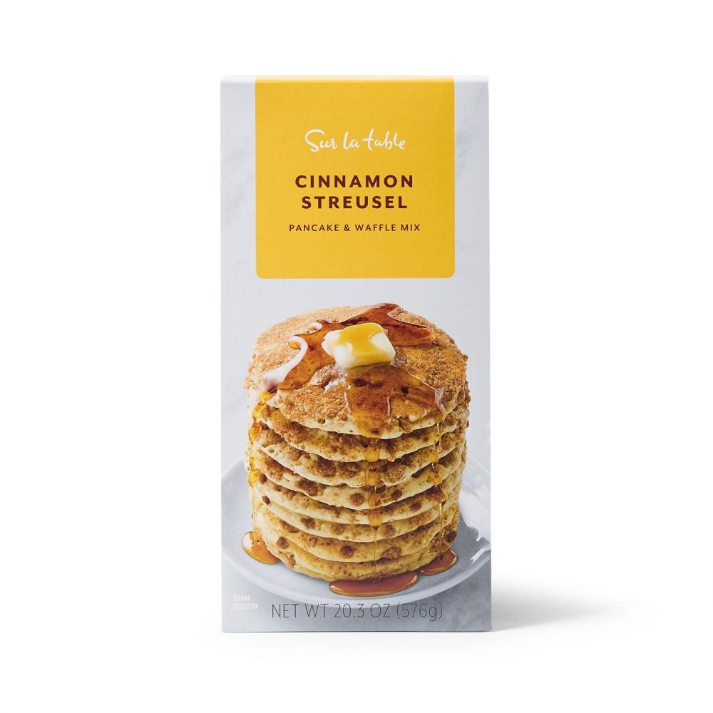 imageSur La Table Cinnamon Streusel Pancake amp Waffle Mix Yellow