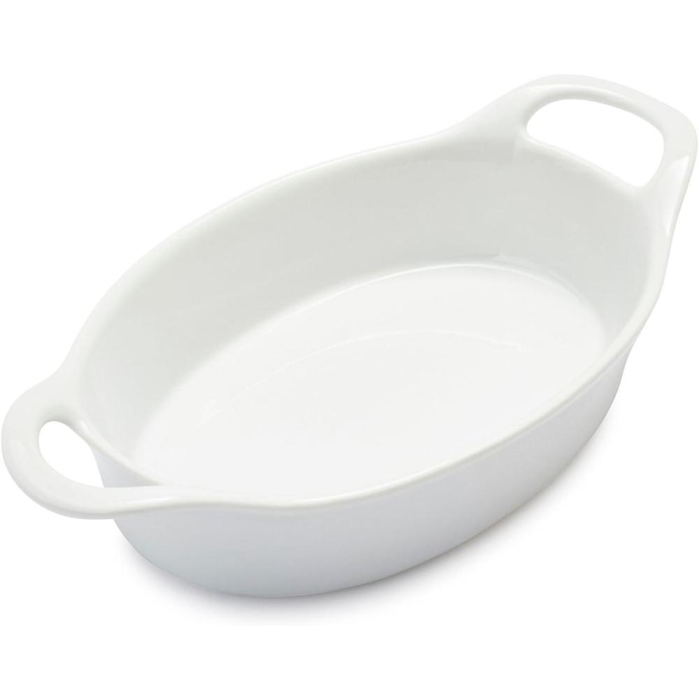 imageSur La Table Oval Porcelain Baker 20 oz White