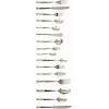 Fortessa Bistro 18/10 Stainless Steel Flatware Serving Spoon, 8.9-Inch,Silver(Serving Spoon)