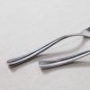 Fortessa Lucca Faceted 18/10 Stainless Steel Flatware Serving Spoon, 9-Inch(Lucca)