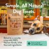 Portland Pet Food Company Pumpkin Dog Treats Healthy Biscuits for Small Medium & Large Dogs – Grain-Free, Human-Grade, All Natural Cookies, Snacks & Puppy Training Treats – Made in The USA – 5 oz(Vegan Variety)